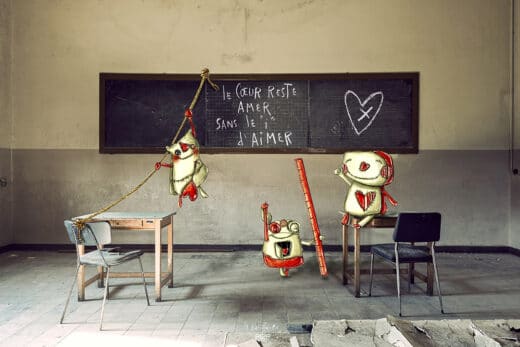 Le coeur reste amer sans le "i" d'aimer